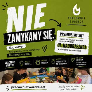 Pracownia Twórcza przy ulicy Nadbrzeżnej 4 w Ożarowie Mazowieckim